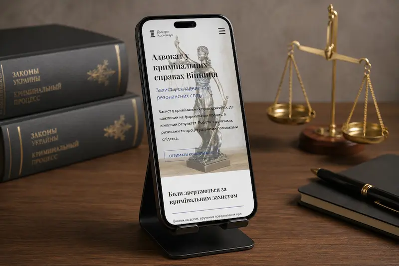 Lawyer Website